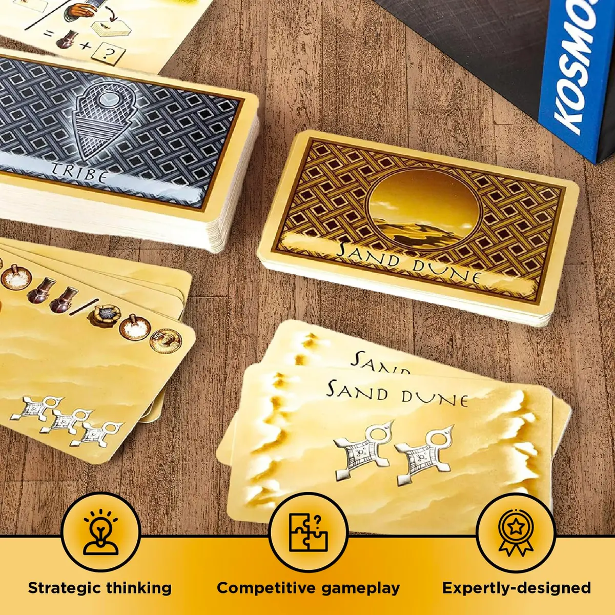 Thames & Kosmos Targi Expansion | Strategy Board Game for 2 Players | Desert & Trading Theme - view 7