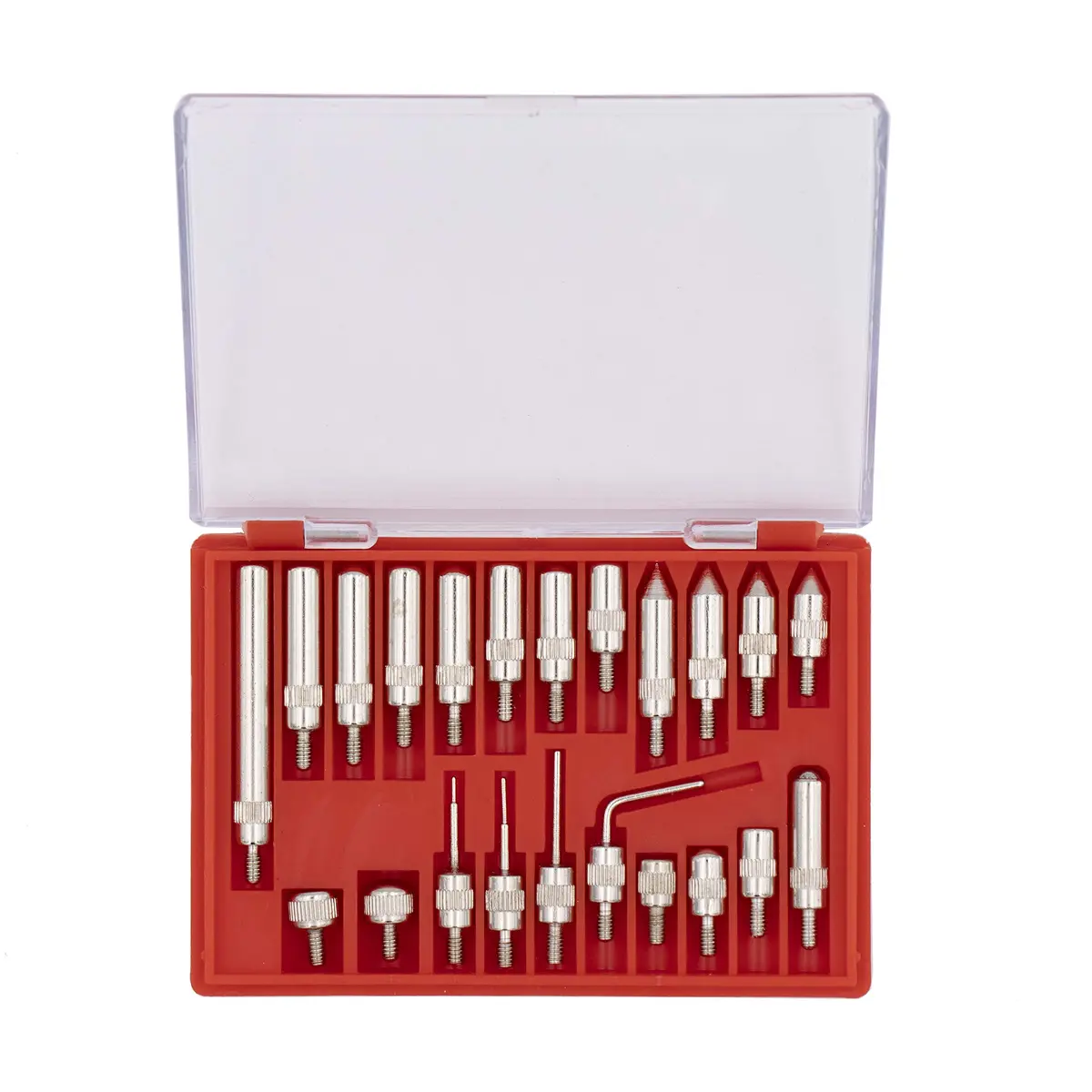 Clockwise Tools Digital Dial Indicators Tip Set, DIPR-01 22 Pieces, UNF 4-48 Threaded | Precision Measurement Tools for Accurate Inspection - main product image