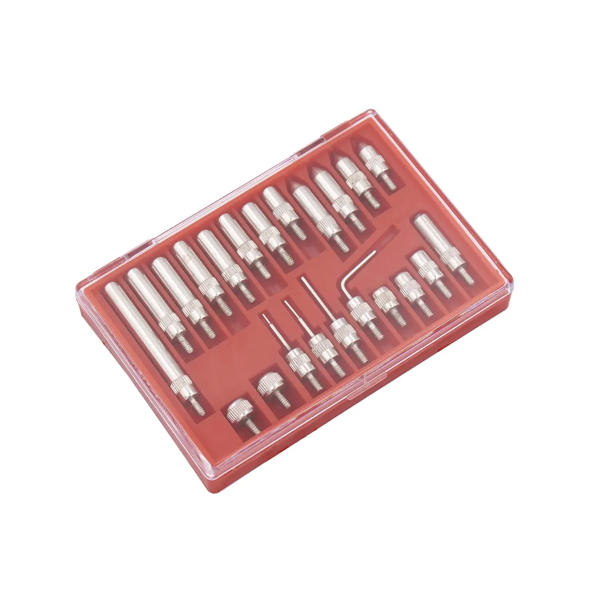 Clockwise Tools Digital Dial Indicators Tip Set, DIPR-01 22 Pieces, UNF 4-48 Threaded | Precision Measurement Tools for Accurate Inspection - view 2