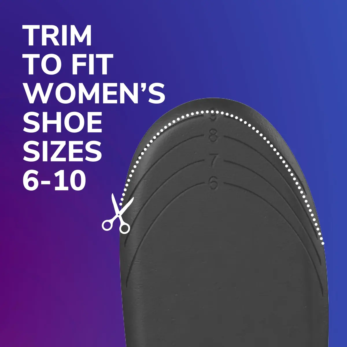 Dr. Scholl's Love Your Sneakers Full Length Insoles for Women Size 6-10 | All-Day Comfort & Arch Support - view 7