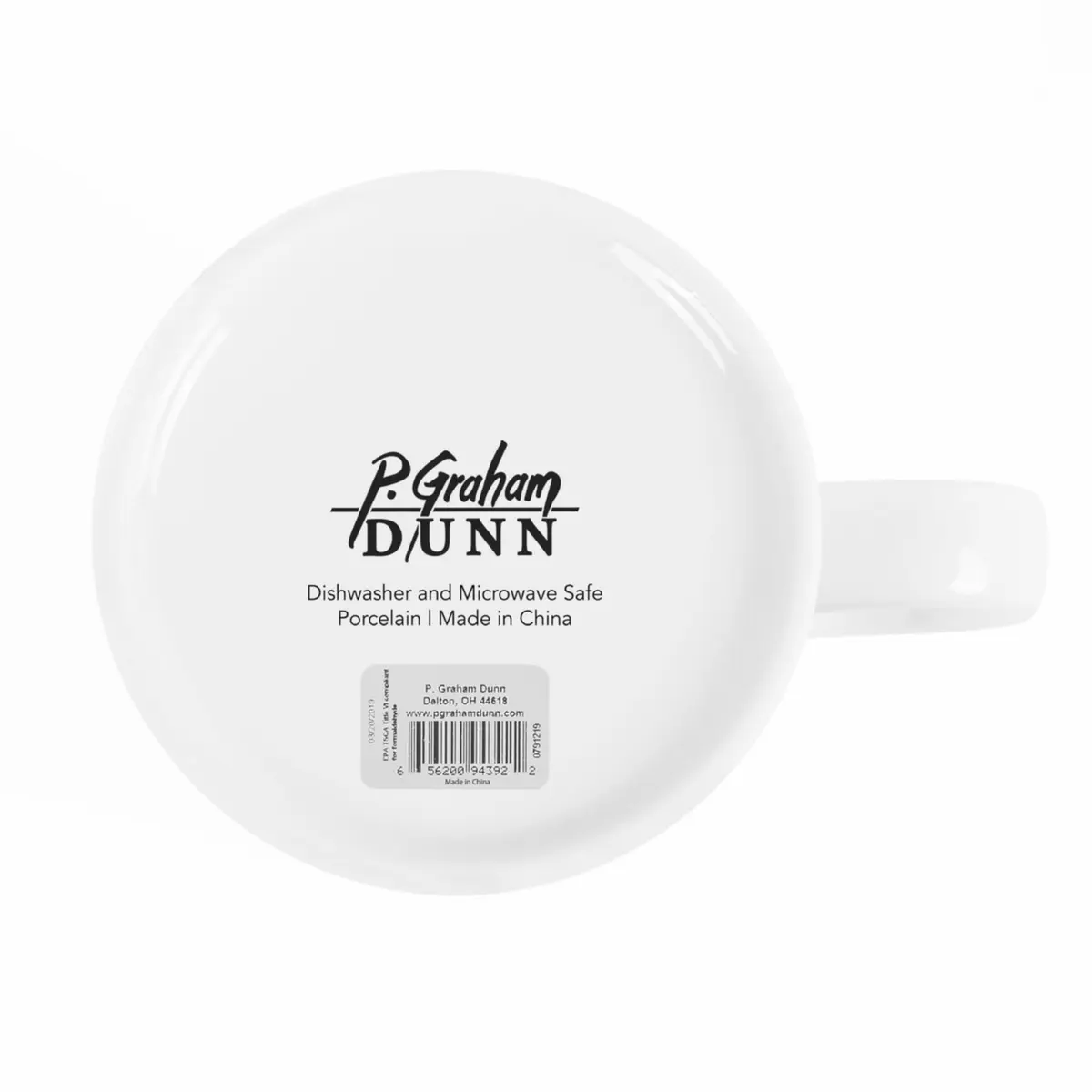 P. Graham Dunn Best Grandma Ever Floral Pink 15 oz Porcelain Coffee Mug | Inspirational Gift for Grandma - view 2
