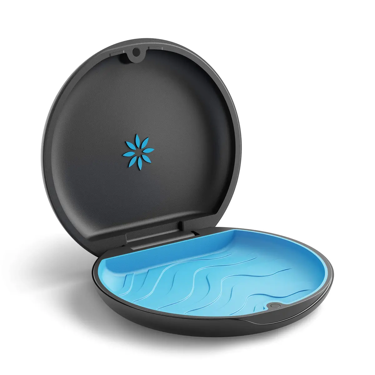 INVISALIGN Dandelion Aligner and Retainer Case | Medical-Grade Thermoplastic, Magnetic Closure, Ventilated Design (8.7 x 8.7 x 2.2 Inch) - view 2