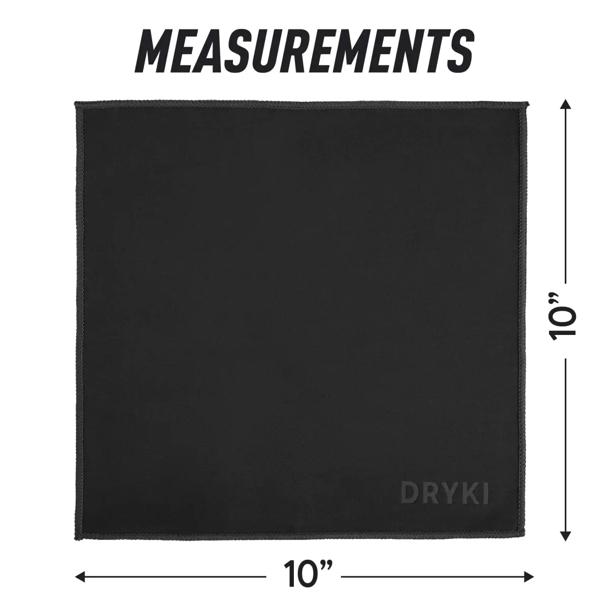DRYKI Pocket-Sized Sweat Towels 25cm (10") | Absorbs 7x More, Dries 10x Faster - view 9