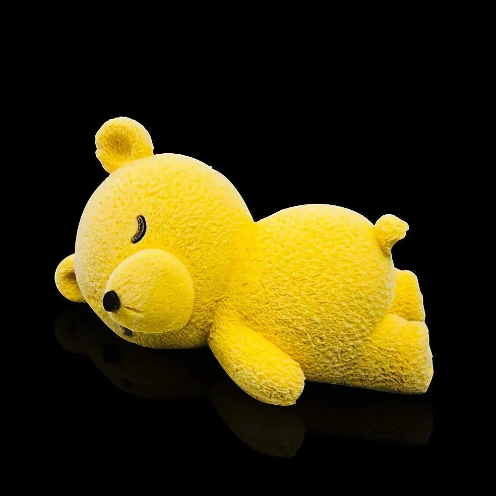 MoldFun 3D Sleeping Bear Silicone Soap & Cake Jello Mold 10.9cm (4.3in) x 7.1cm (2.8in) x 4.3cm (1.7in) | Food-Grade Platinum Silicone for Crafts - view 5
