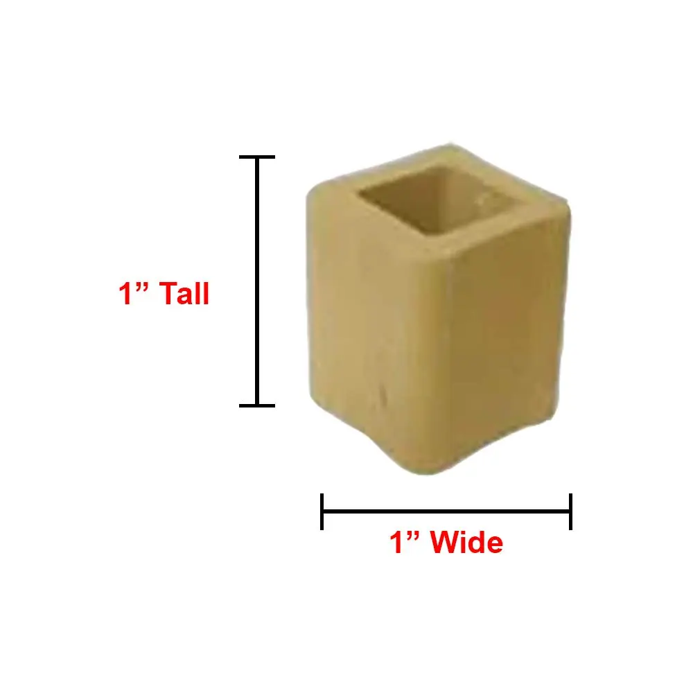 Rainbow Art Glass Value Kiln Post 1" Tall x 1" Wide | Supports Kiln Shelves & Venting (70-120 chars) - view 2