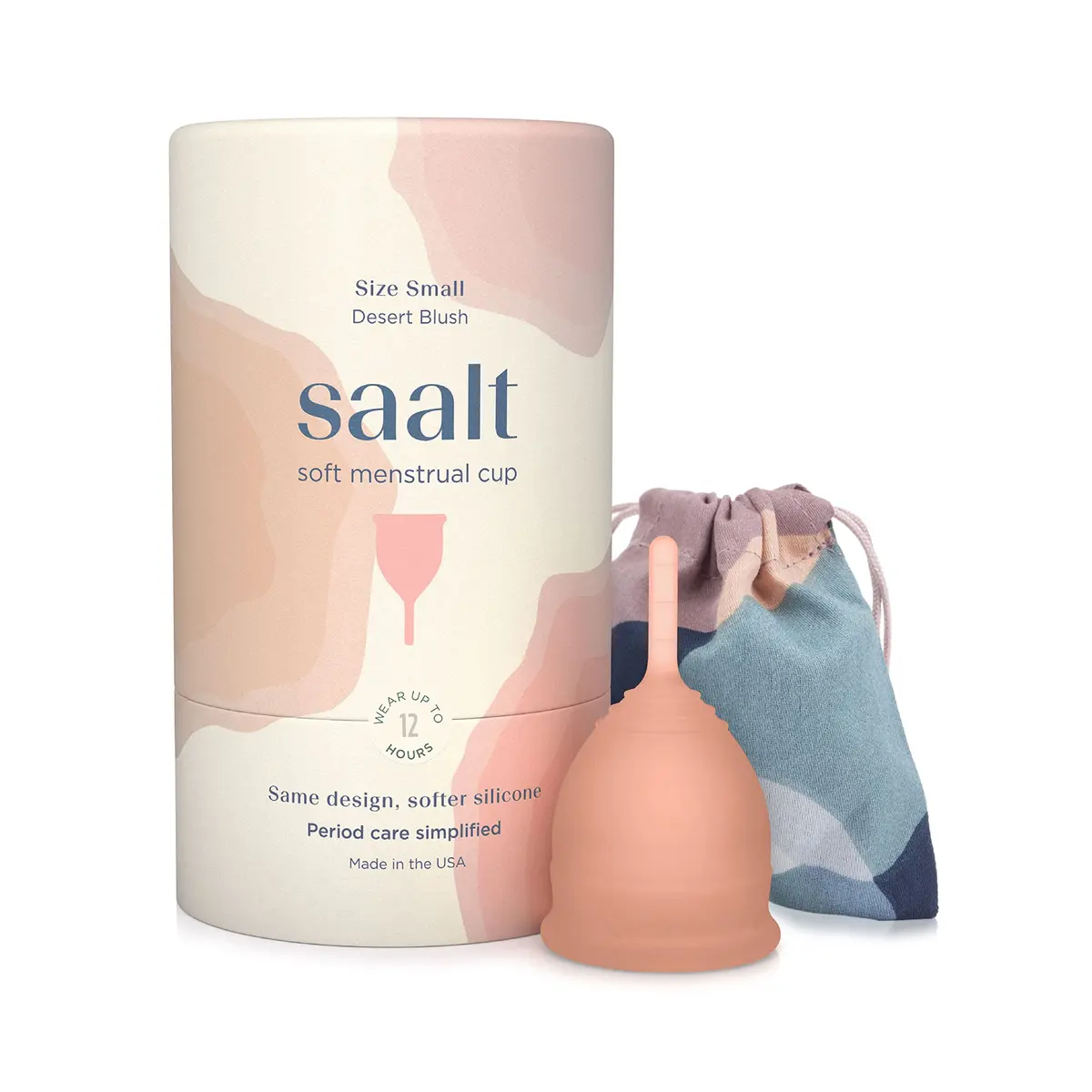 Saalt Menstrual Cup Small | Leak-Free Comfort for Women & Beginners (en_US) - main product image