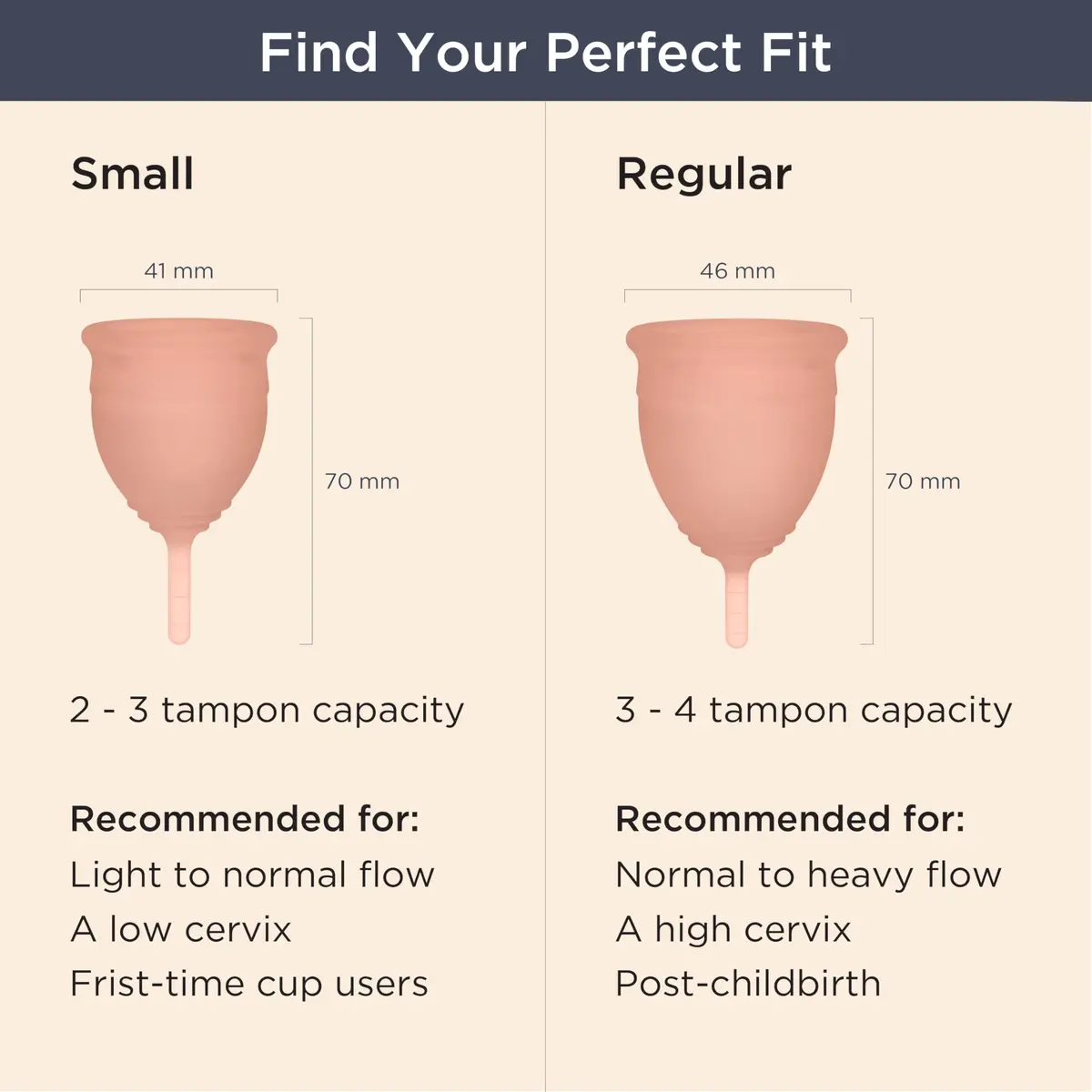 Saalt Menstrual Cup Small | Leak-Free Comfort for Women & Beginners (en_US) - view 6