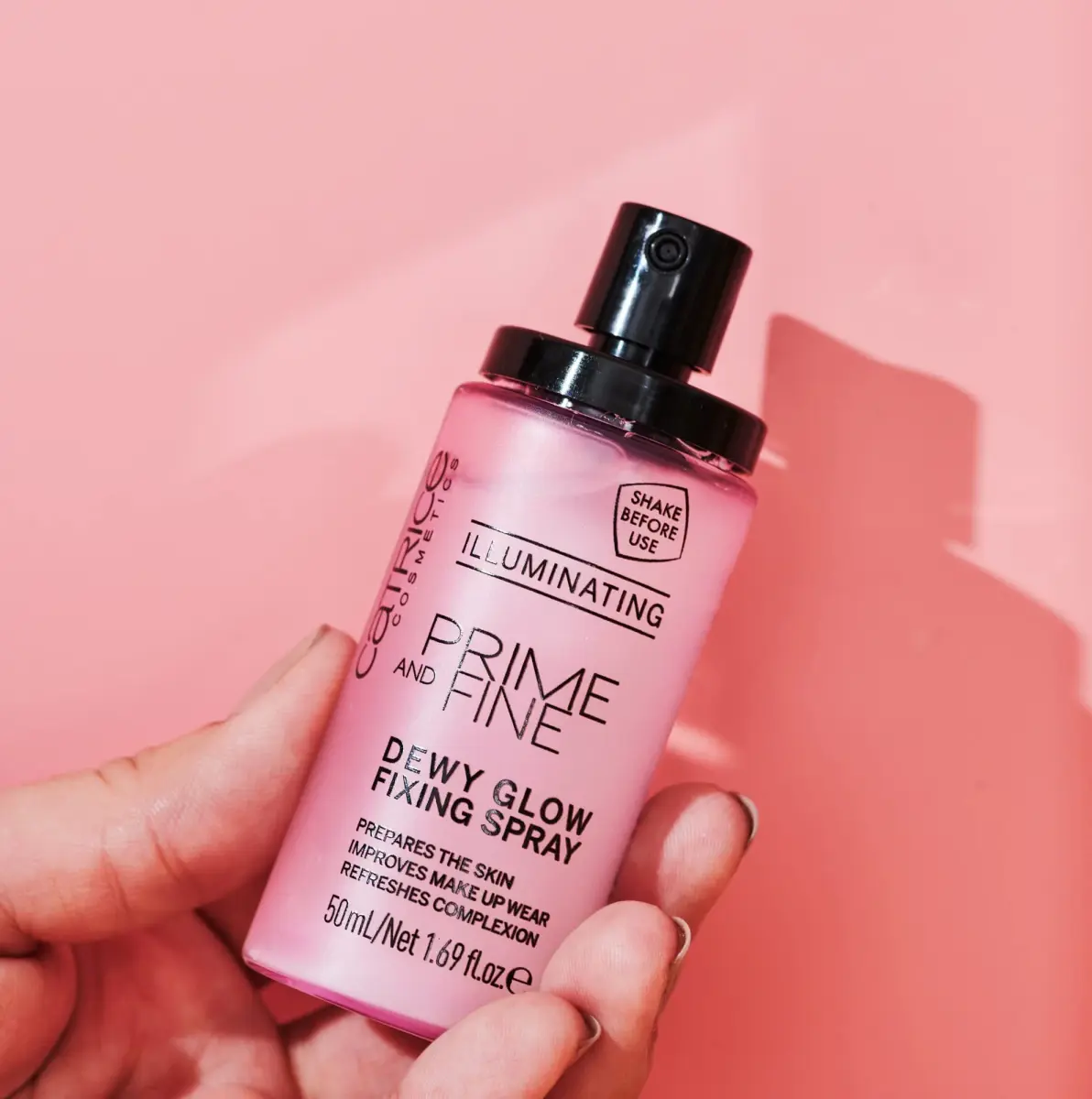 Catrice Cosmetics Prime & Fine Illuminating Dewy Glow Spray 150 ml (5.07 Fl Oz) | Vegan & Cruelty Free - view 8