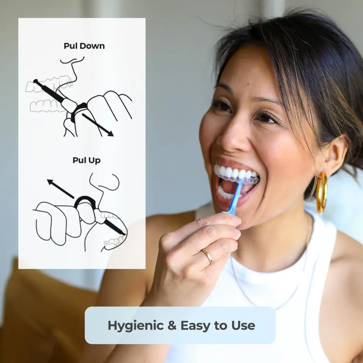 Pultool Orange Aligner Removal Tool - 3 Pack | Hygienic & Easy Orthodontic Accessory - view 3