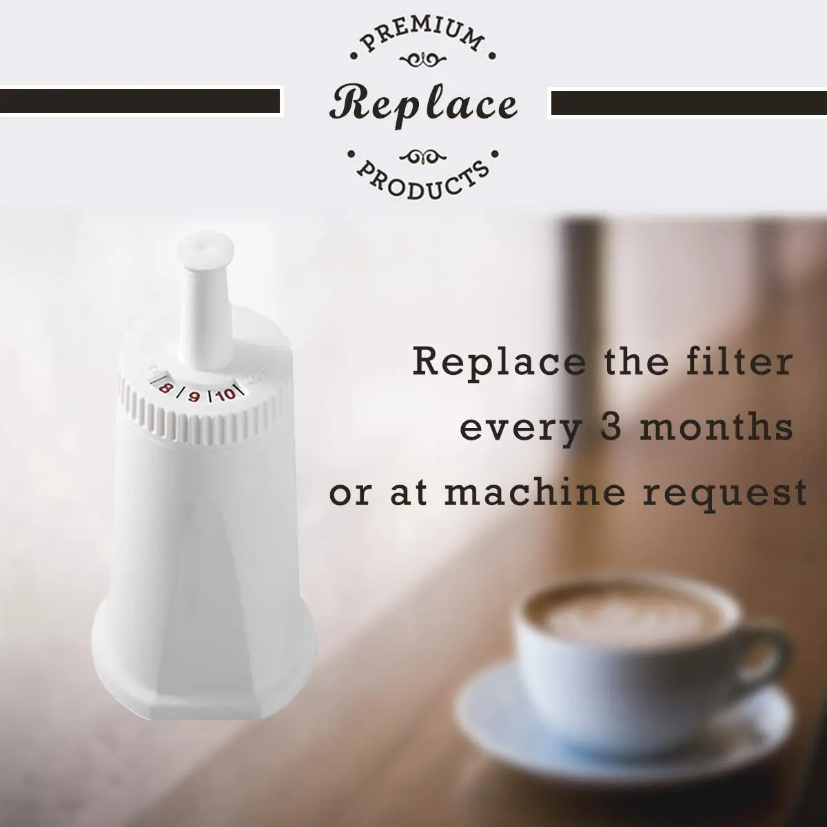 COFFILTRO. Replacement Water Filters 4 Pack | For Breville Sage Espresso Machines - view 6