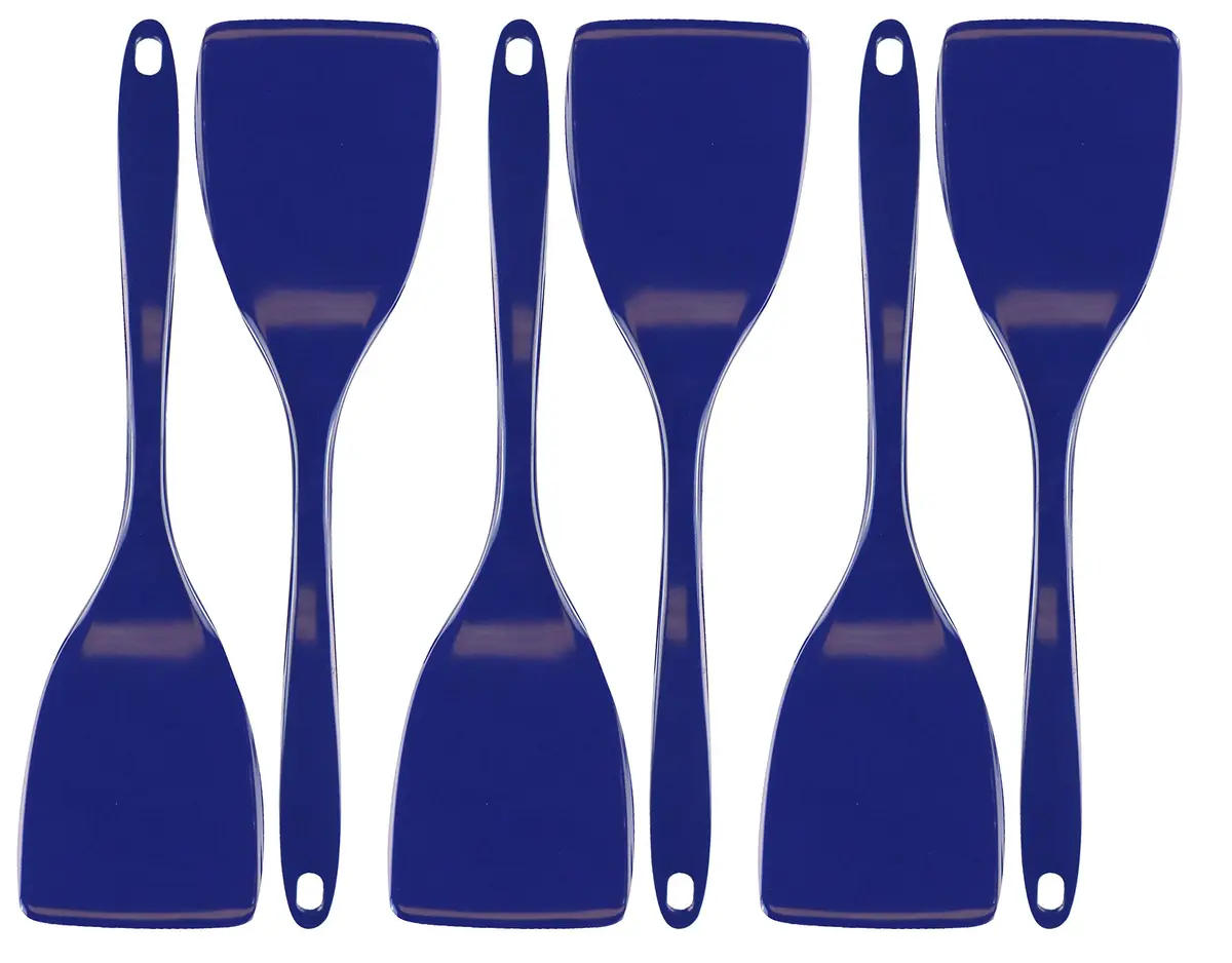 Reston Lloyd Melamine Spatula Turner Set of 6 | 27.9 cm (11 inch) Heat Resistant, BPA-Free Utensils for Non-Stick Pans - main product image