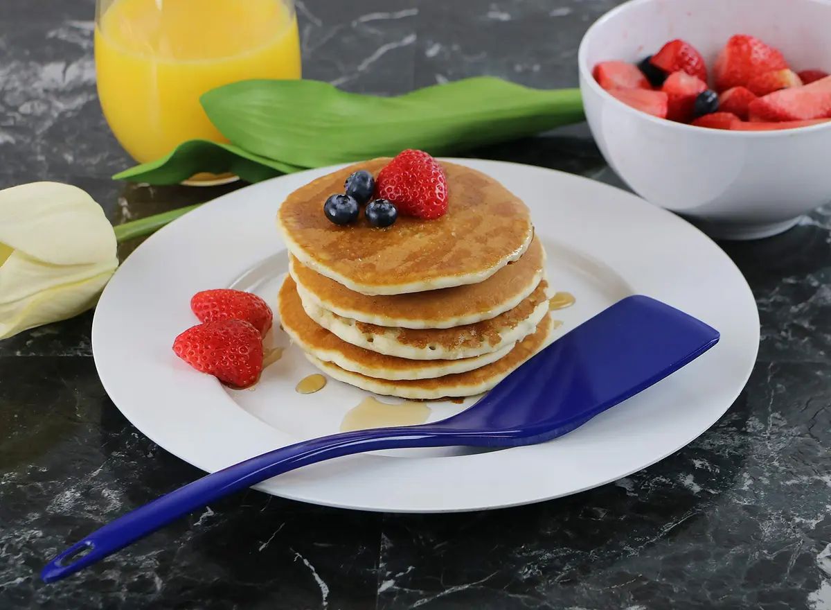Reston Lloyd Melamine Spatula Turner Set of 6 | 27.9 cm (11 inch) Heat Resistant, BPA-Free Utensils for Non-Stick Pans - view 2