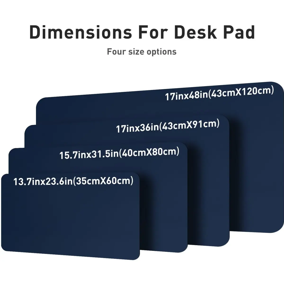 Aothia PU Leather Desk Pad Protector 91cm x 43cm (36" x 17") | Smooth Surface for Writing and Mouse Use - view 8