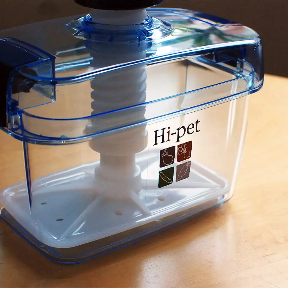 IPPINKA Japanese Pickle Maker 1.6L | BPA-Free, Made in Japan, Clear x Blue - view 3