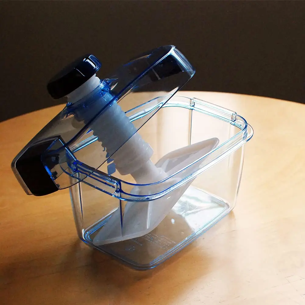 IPPINKA Japanese Pickle Maker 1.6L | BPA-Free, Made in Japan, Clear x Blue - view 4