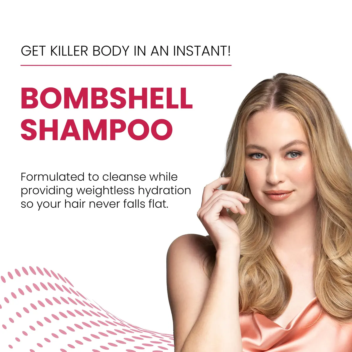ALOXXI Bombshell Shampoo for All Hair Types | Reduces Drying Time & Adds Volume - view 2