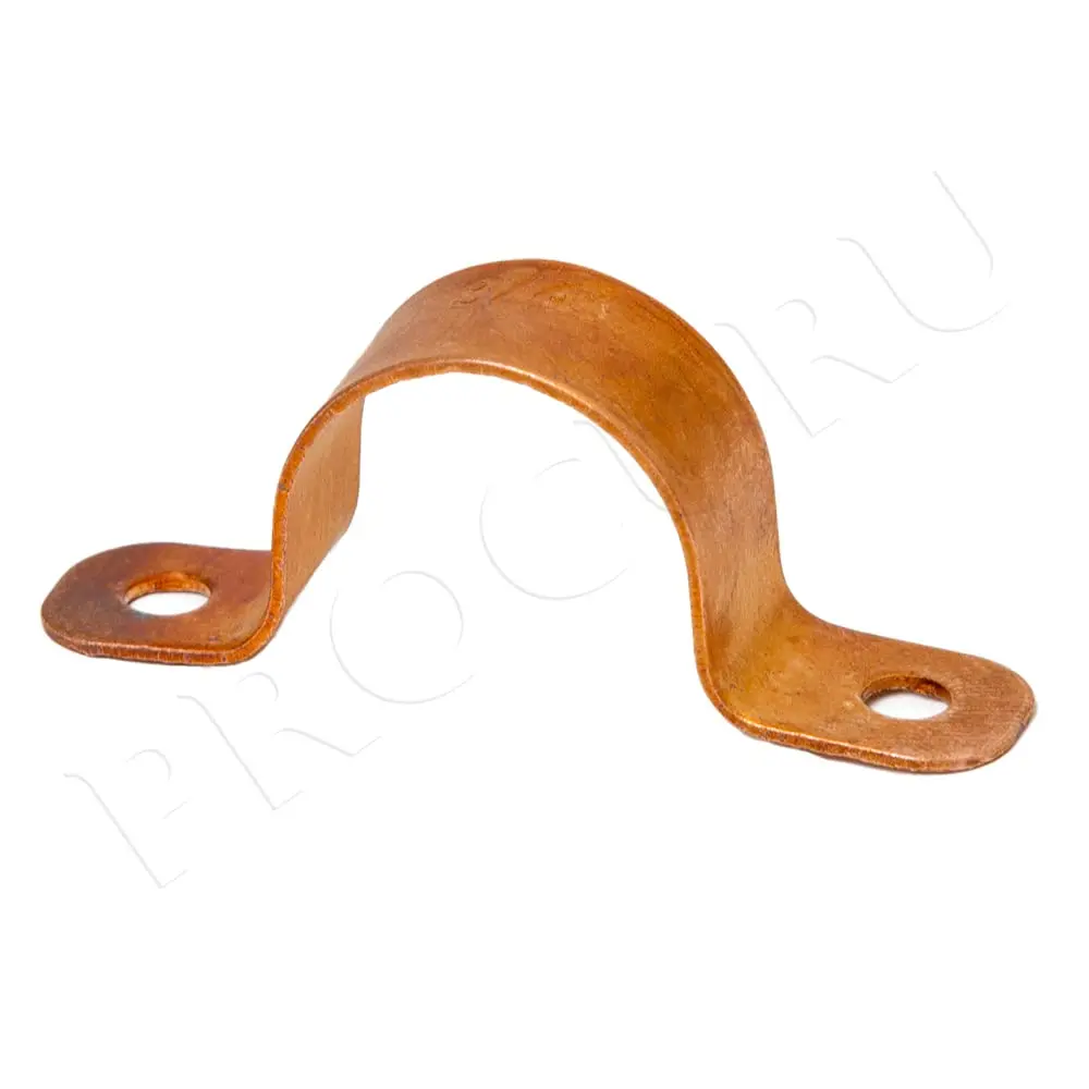 PROCURU 1/2-Inch Copper Pipe Strap | Copper Pipe Clamp Mount 10-Pack - view 2