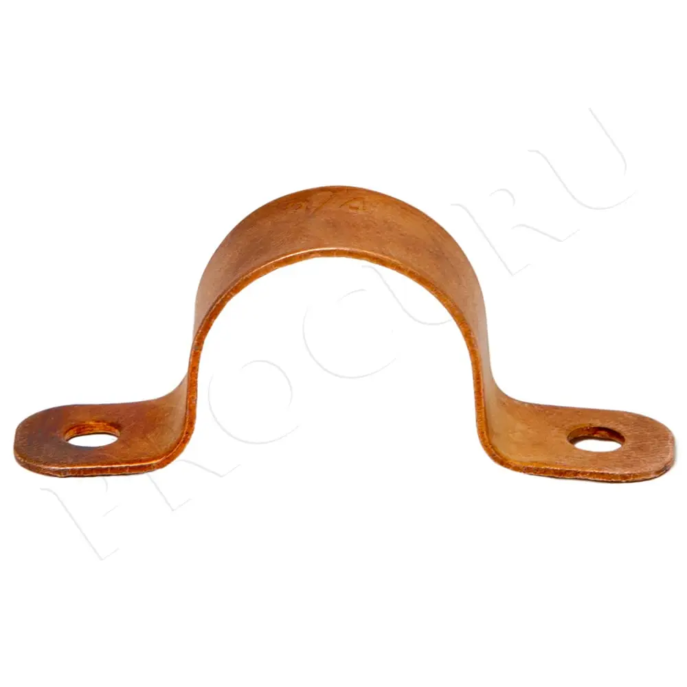 PROCURU 1/2-Inch Copper Pipe Strap | Copper Pipe Clamp Mount 10-Pack - view 3