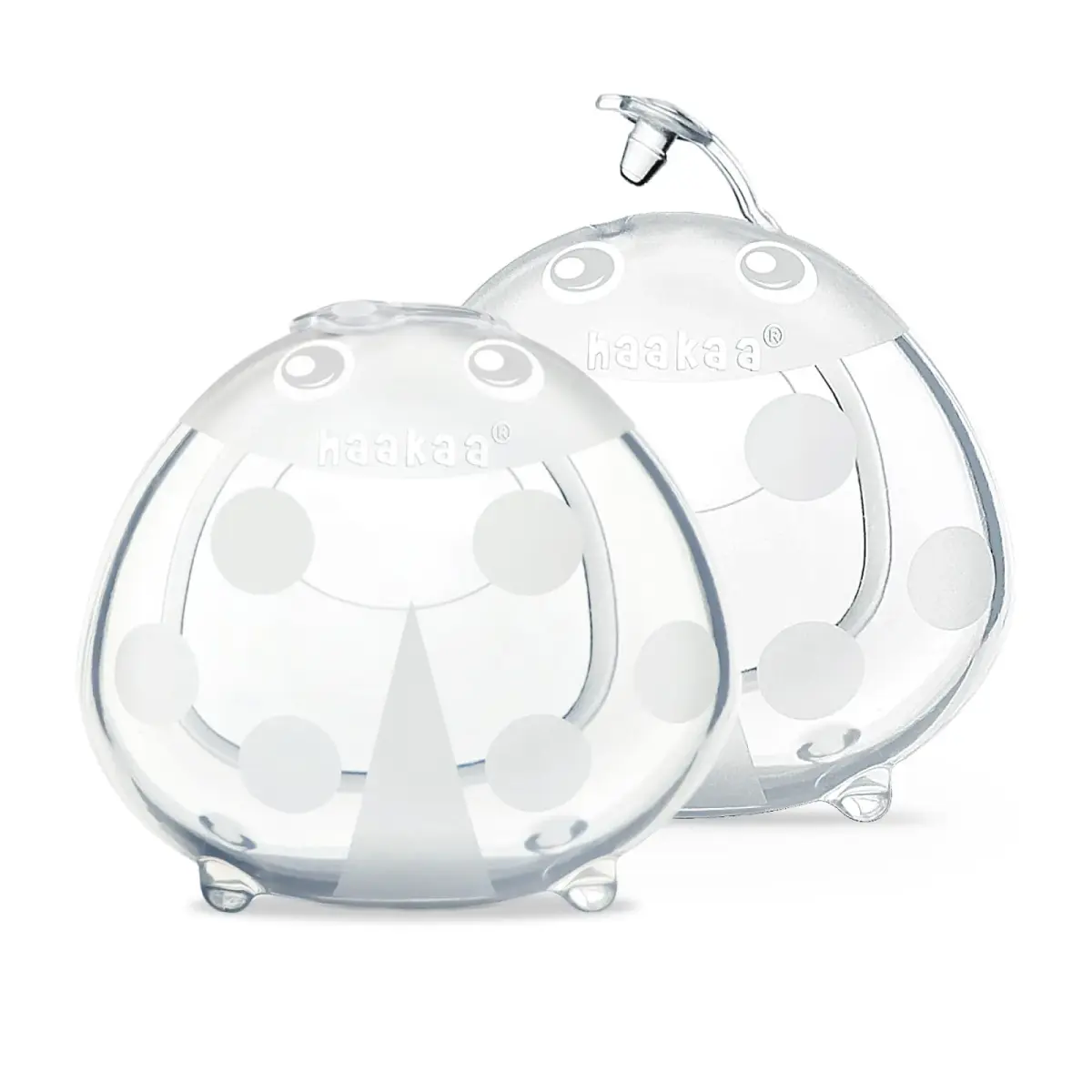 haakaa Ladybug Breast Milk Collector 75ml (2.5 Fl Oz) | Wearable Silicone Milk Catcher for Breastfeeding Moms - main product image