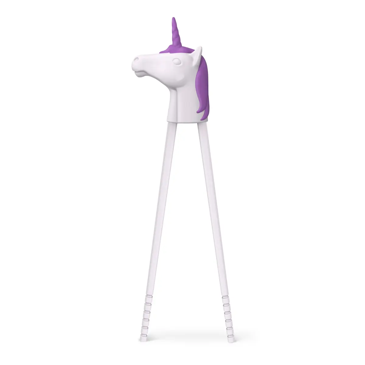 Fred & Friends MUNCHTIME Unicorn Chopsticks for Kids, Reusable Food-Safe Plastic, 4.45 inches | Fun Interactive Design for Beginners - main product image