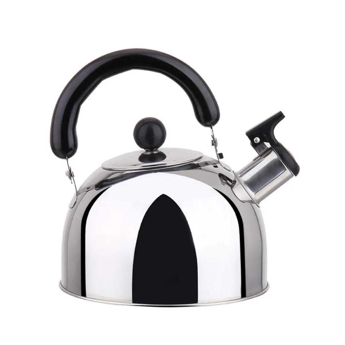 YBM HOME Stainless Steel Whistling Tea Kettle 3L | Modern Induction Compatible Design - main product image