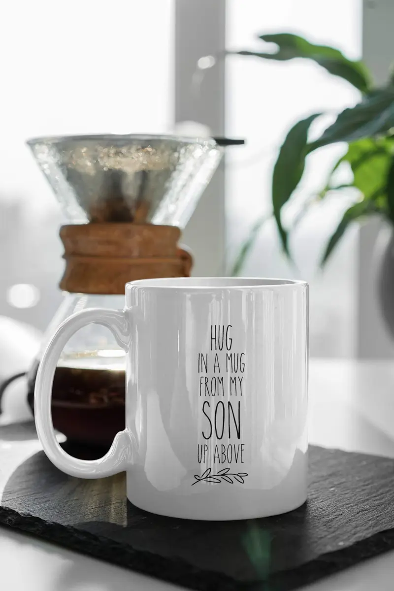 Creator's Cove Death of a Son Coffee Mug 11oz | Sympathy Memorial Gift for Loss - view 5