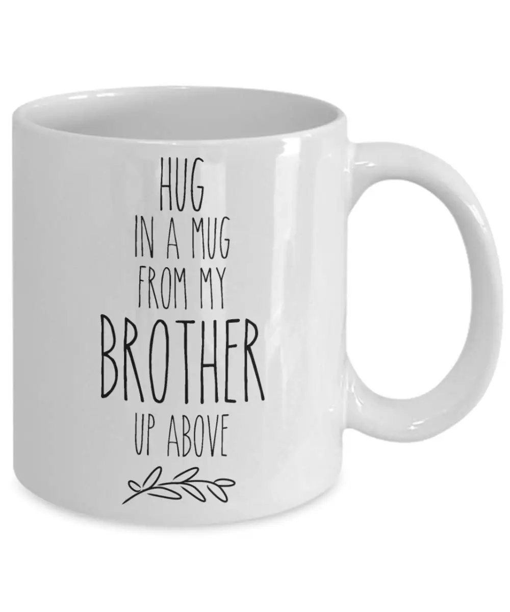 Creator's Cove Loss of Brother Memorial Coffee Mug 11oz | Sympathy Gift for Men & Women - view 2