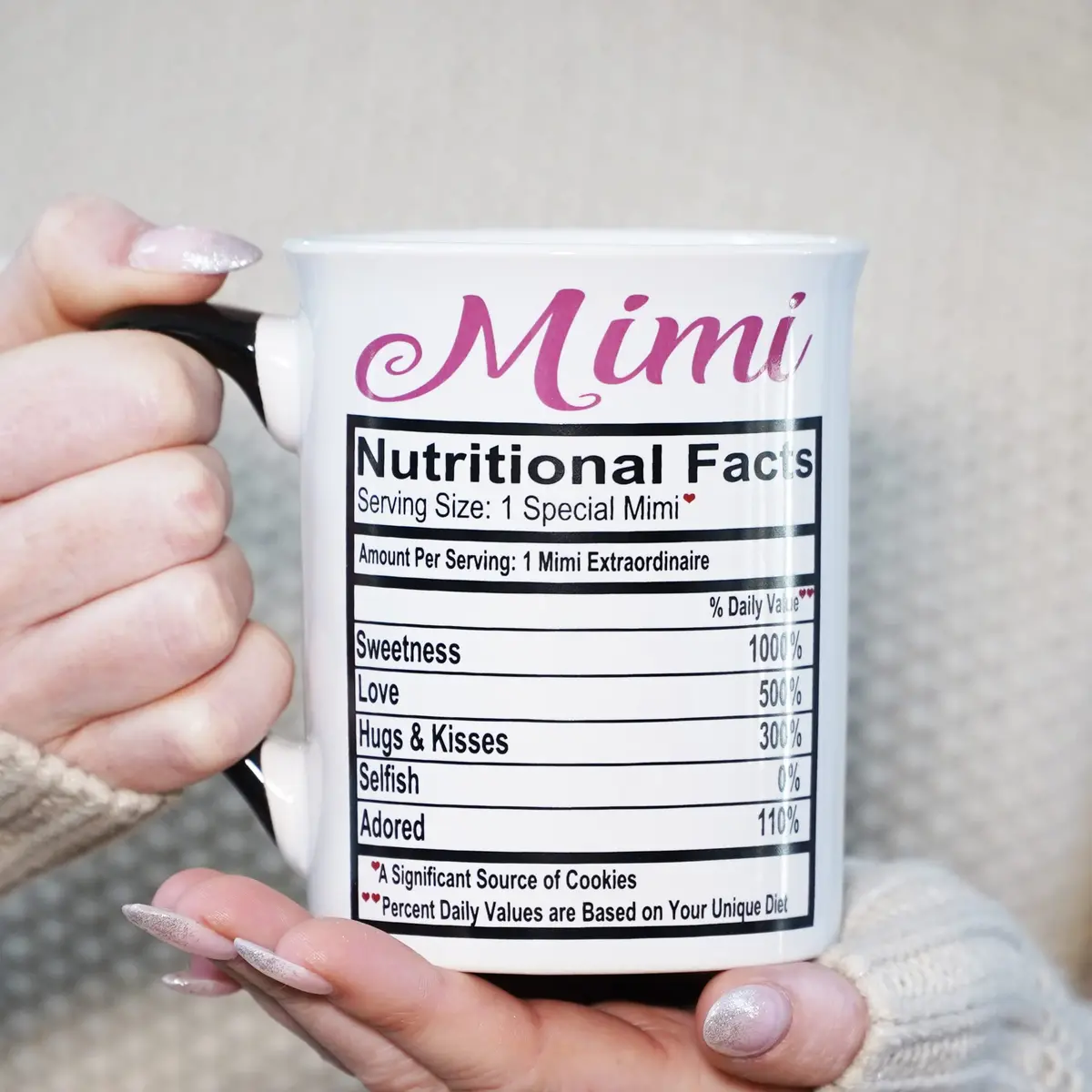 Cottage Creek Mimi Mug 16 oz Ceramic | Grandma Gift, Mom & Nana Coffee Cup - view 5