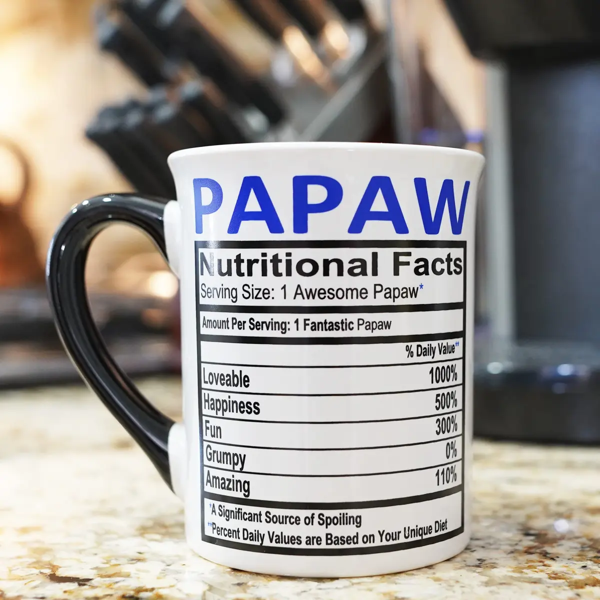 Cottage Creek Papaw Coffee Mug 16oz Ceramic Coffee Cup | Dad & Grandpa Gift with Sentimental Message - view 8