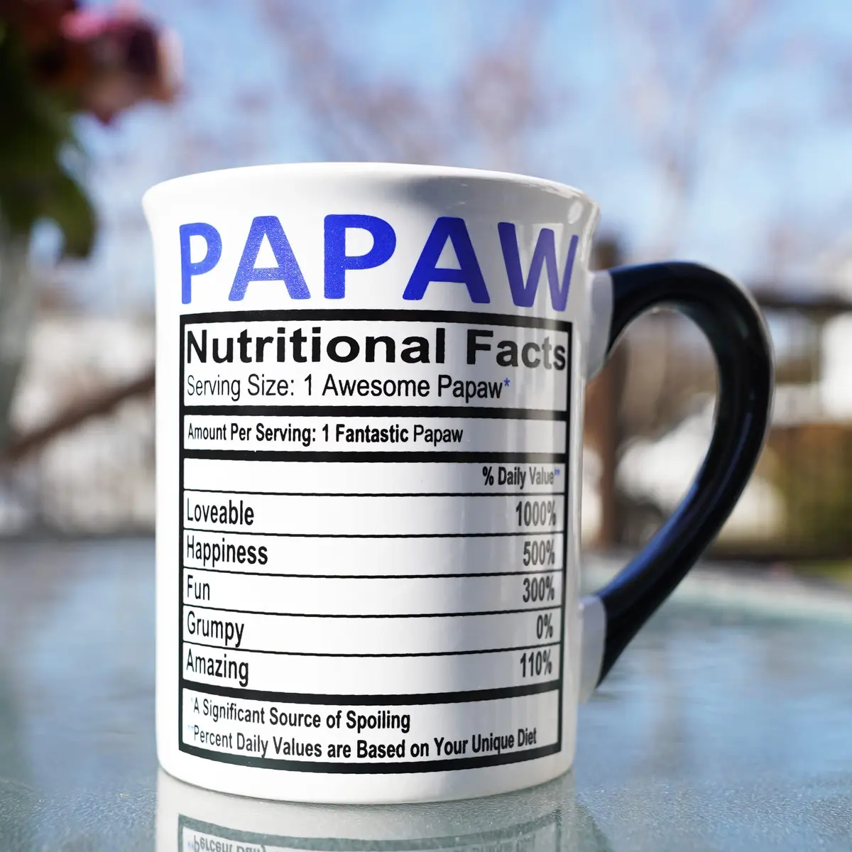 Cottage Creek Papaw Coffee Mug 16oz Ceramic Coffee Cup | Dad & Grandpa Gift with Sentimental Message - view 9