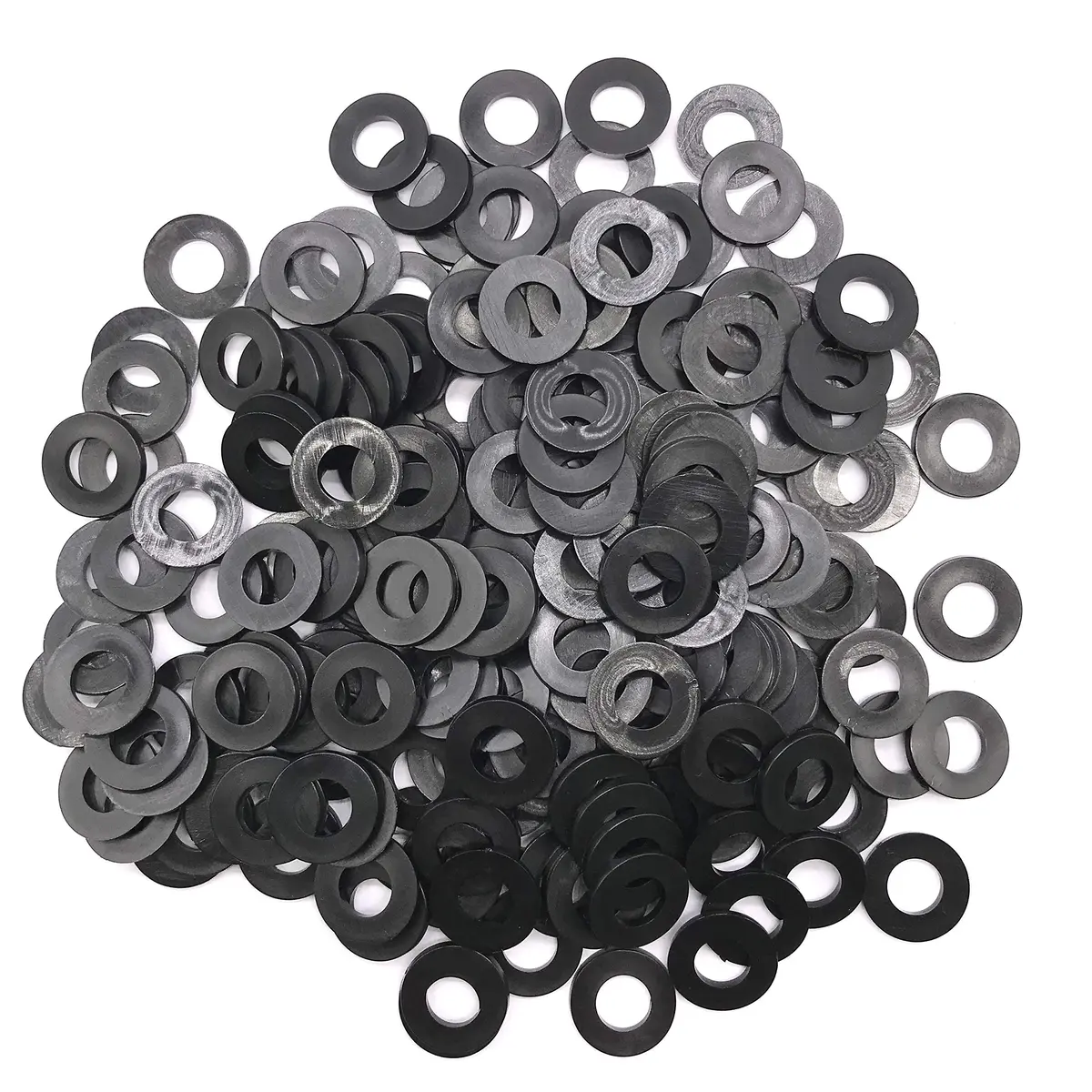 NACX Nylon Flat Washer M8 x 16mm | Black Nylon Spacer for Electrical & Mechanical Use - view 3
