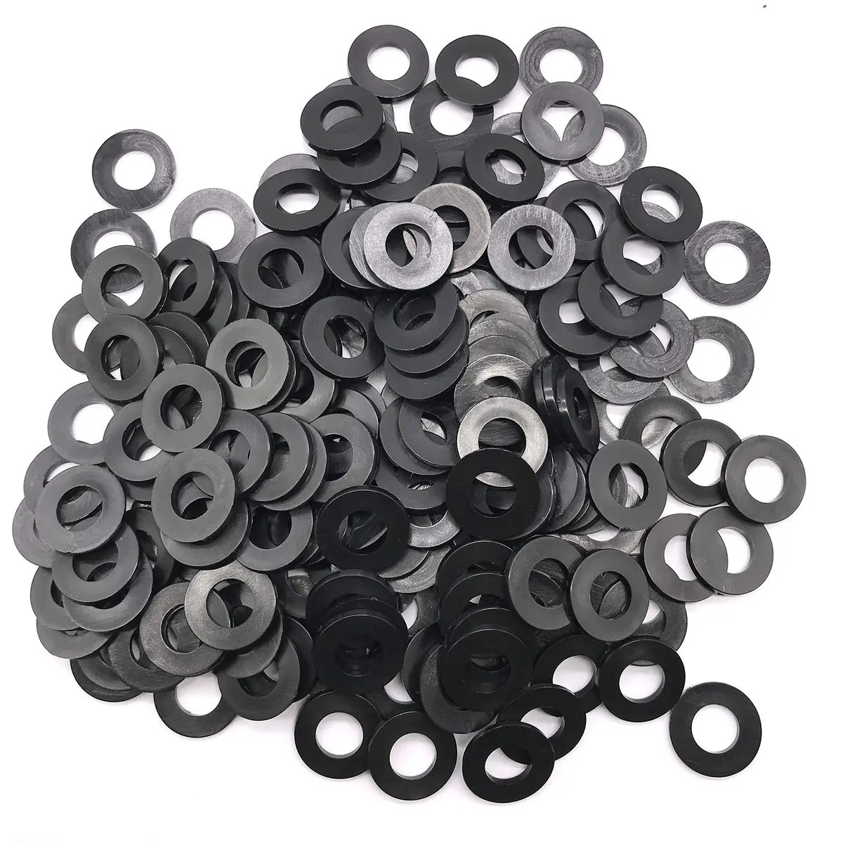 NACX Nylon Flat Washer M8 x 16mm | Black Nylon Spacer for Electrical & Mechanical Use - view 4