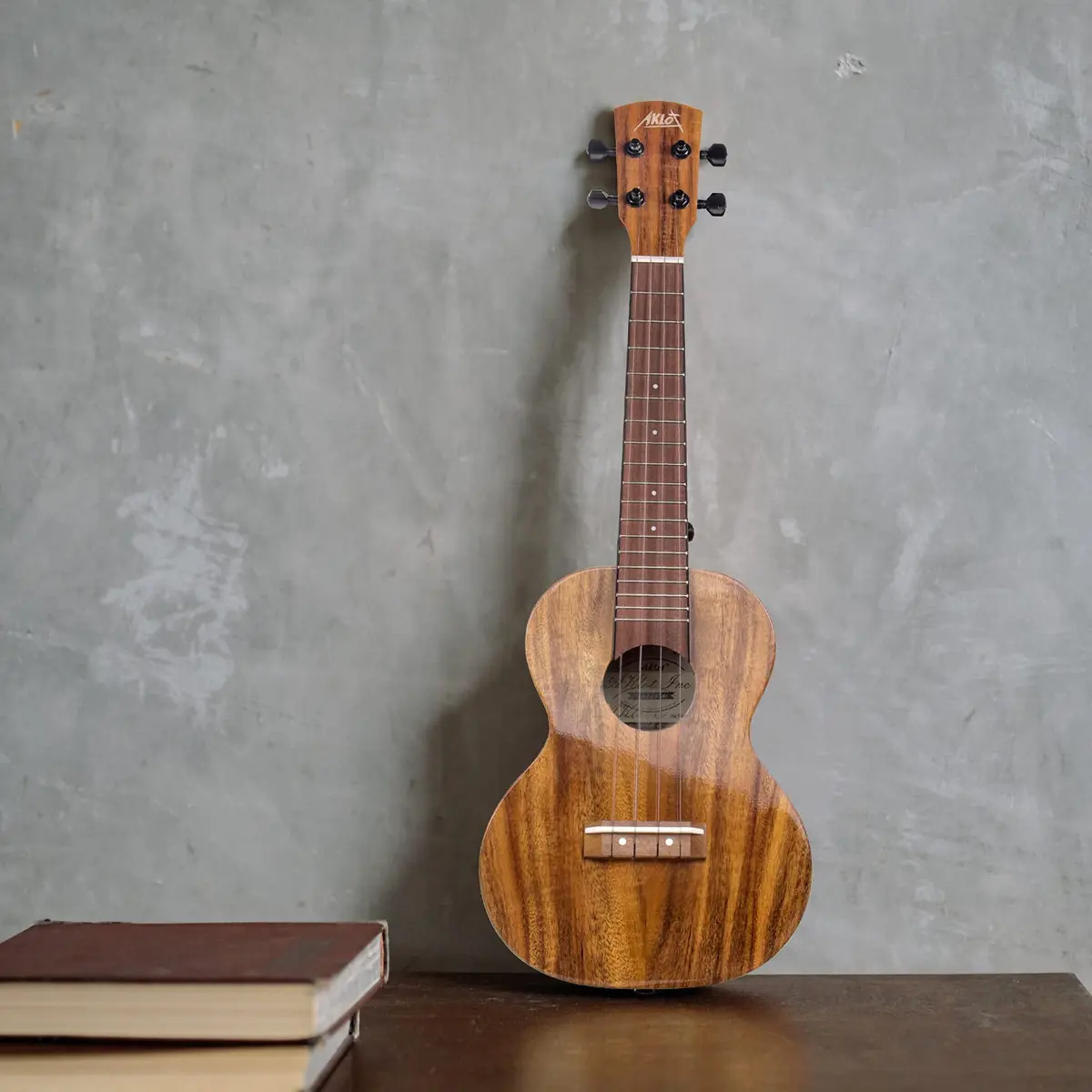 AKLOT All Solid Acacia Ukulele 23 Inch | Warm Tone for Beginners & Adults with Kit & Accessories - view 9