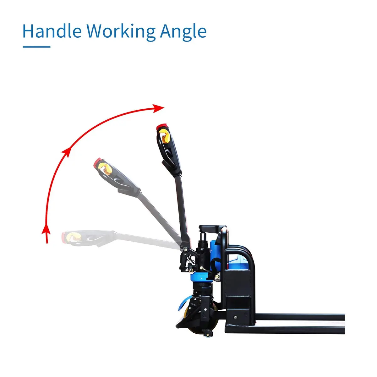 APOLLOLIFT Electric Pallet Jack 48"x27" | 3300lbs Capacity, Lithium Battery, Regenerative Braking - view 7
