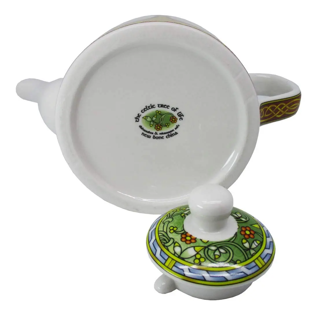 Royal Tara Tree of Life Porcelain Teapot | Celtic Bone China 650ml | Irish Design - view 3