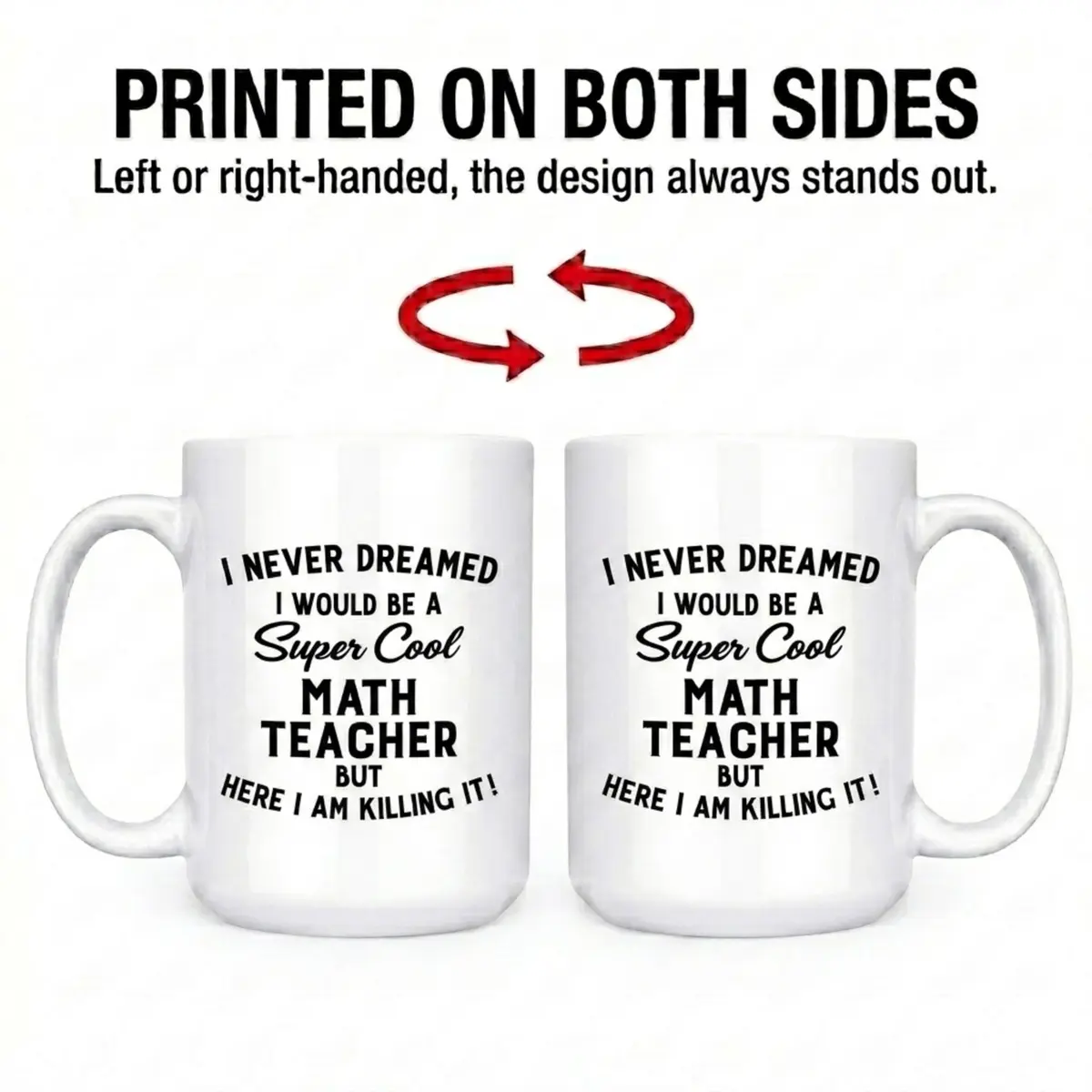 Artisan Owl Funny Math Teacher Gift – 'I'd Be a Cool Math Teacher but Here I Am' – 15oz Ceramic Mug for STEM Educators, Professors, Algebra & Calculus Lovers | Humor & Practicality - view 6