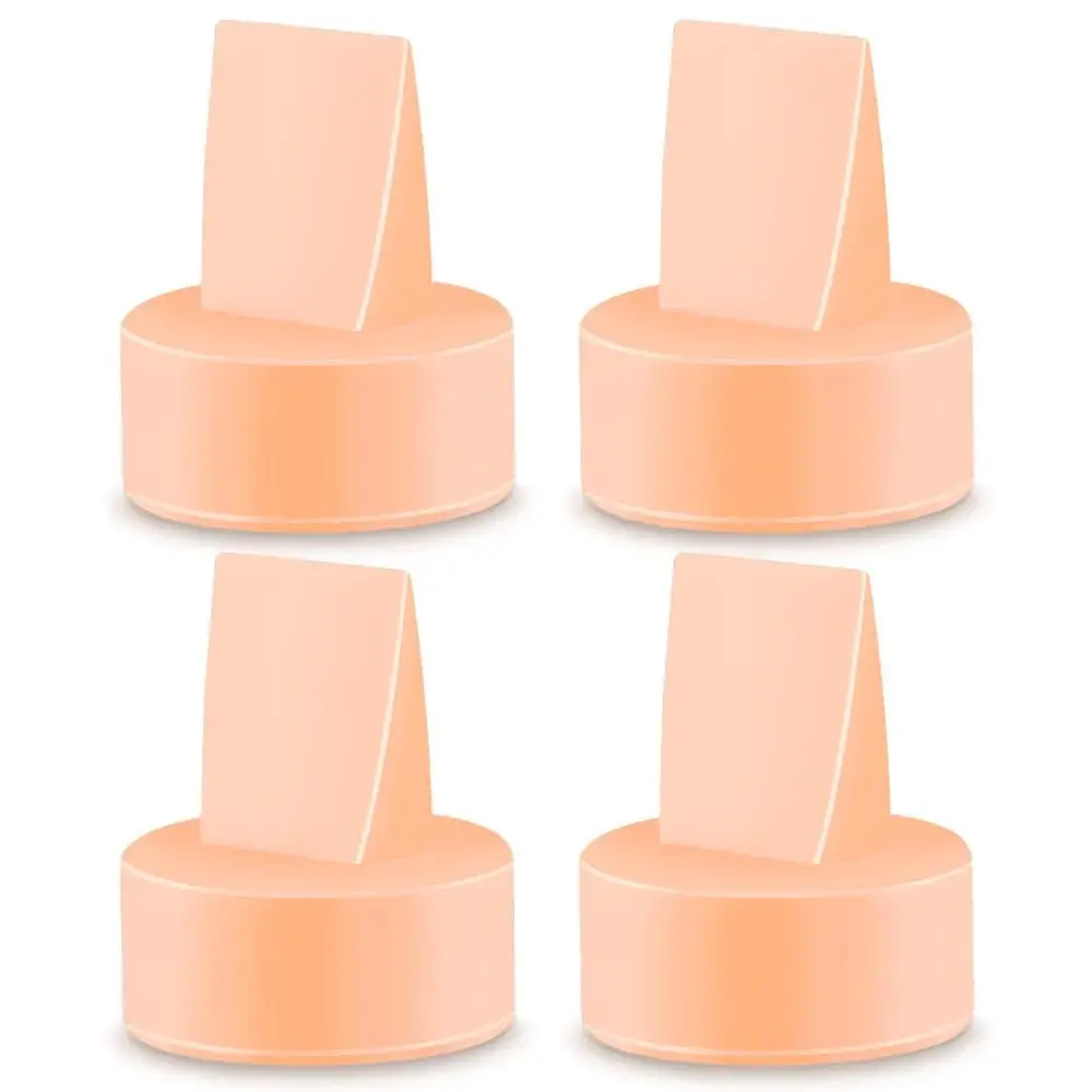 Maymom Duckbill Valves for Spectra S1 S2 Pumps (4ct Orange) | BPA-Free Replacement Parts - main product image