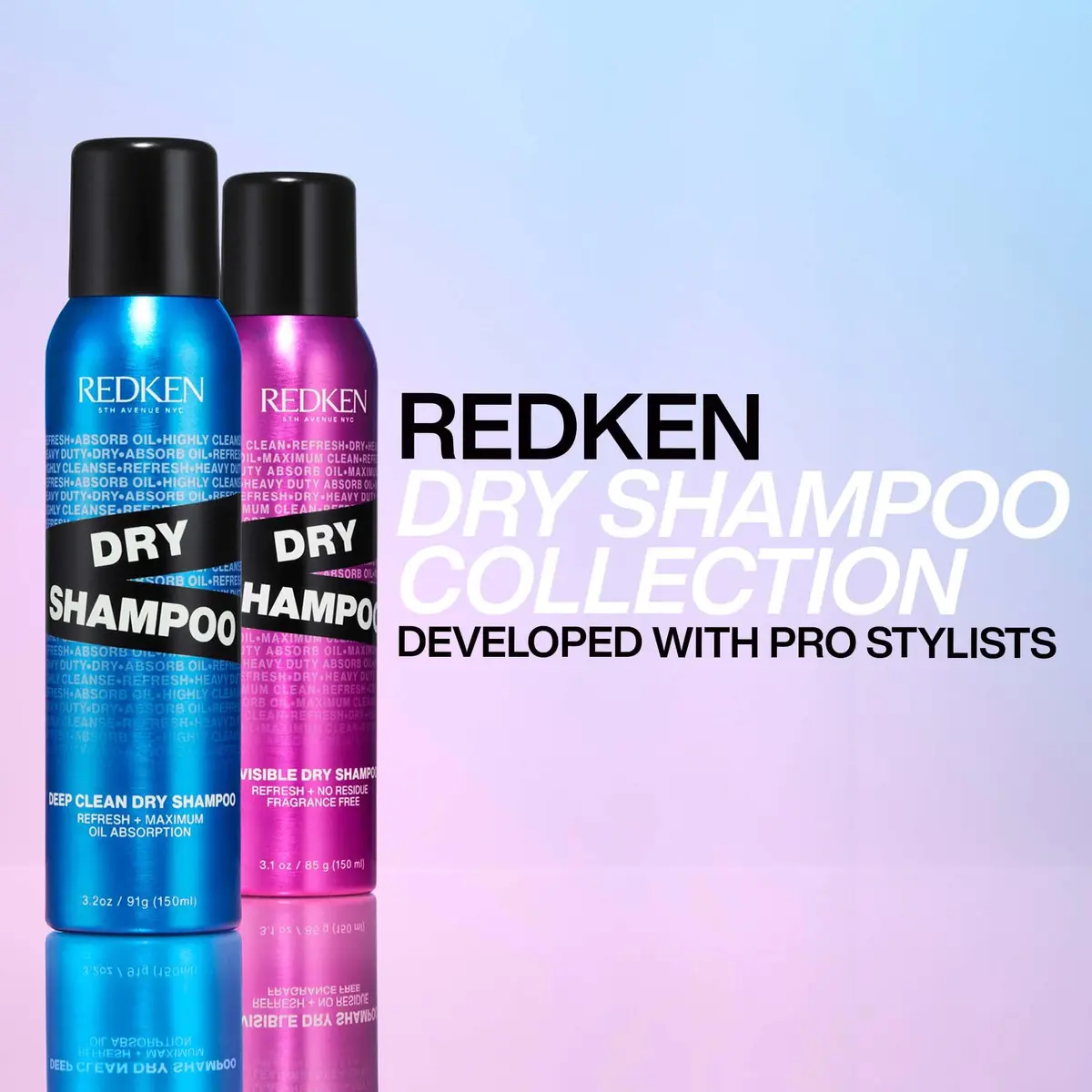 Redken Invisible Dry Shampoo 150ml (3.1 fl oz) | Fragrance-Free & Residue-Free - view 5