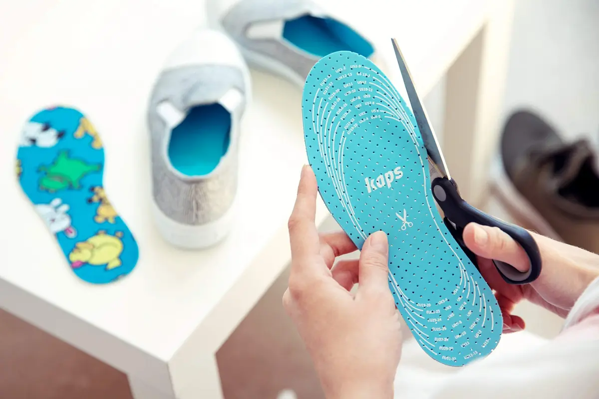 Kaps Kids Insoles 6 Pair | Soft Cushioned Breathable Shoe Inserts for Toddlers & Children - view 2