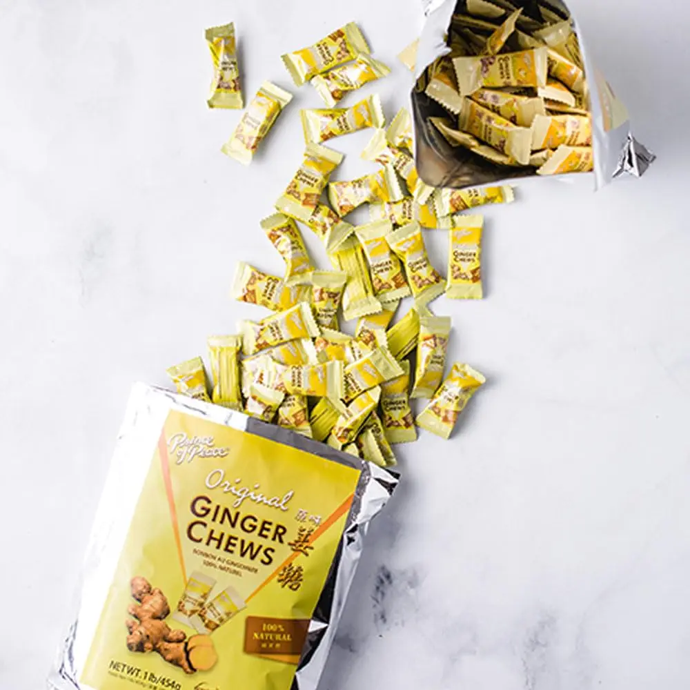 Prince of Peace Ginger Chews 1 lb | Natural Candy with Digestive Support (70-120 chars) - view 3