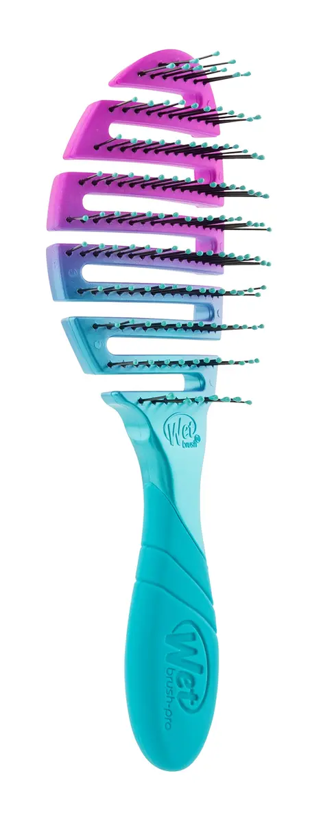 Wet Brush Pro Flex Dry Teal Ombre Hair Brush | Detangles Hair with Ease - view 4