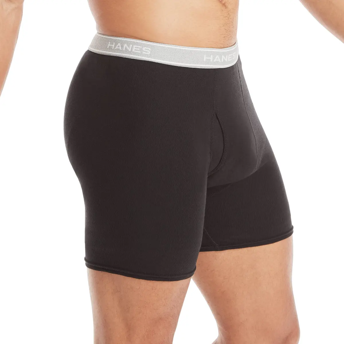 Hanes Men's Boxer Briefs 6 Pack, Medium | Cool Dri Moisture-Wicking Cotton Blend - view 3