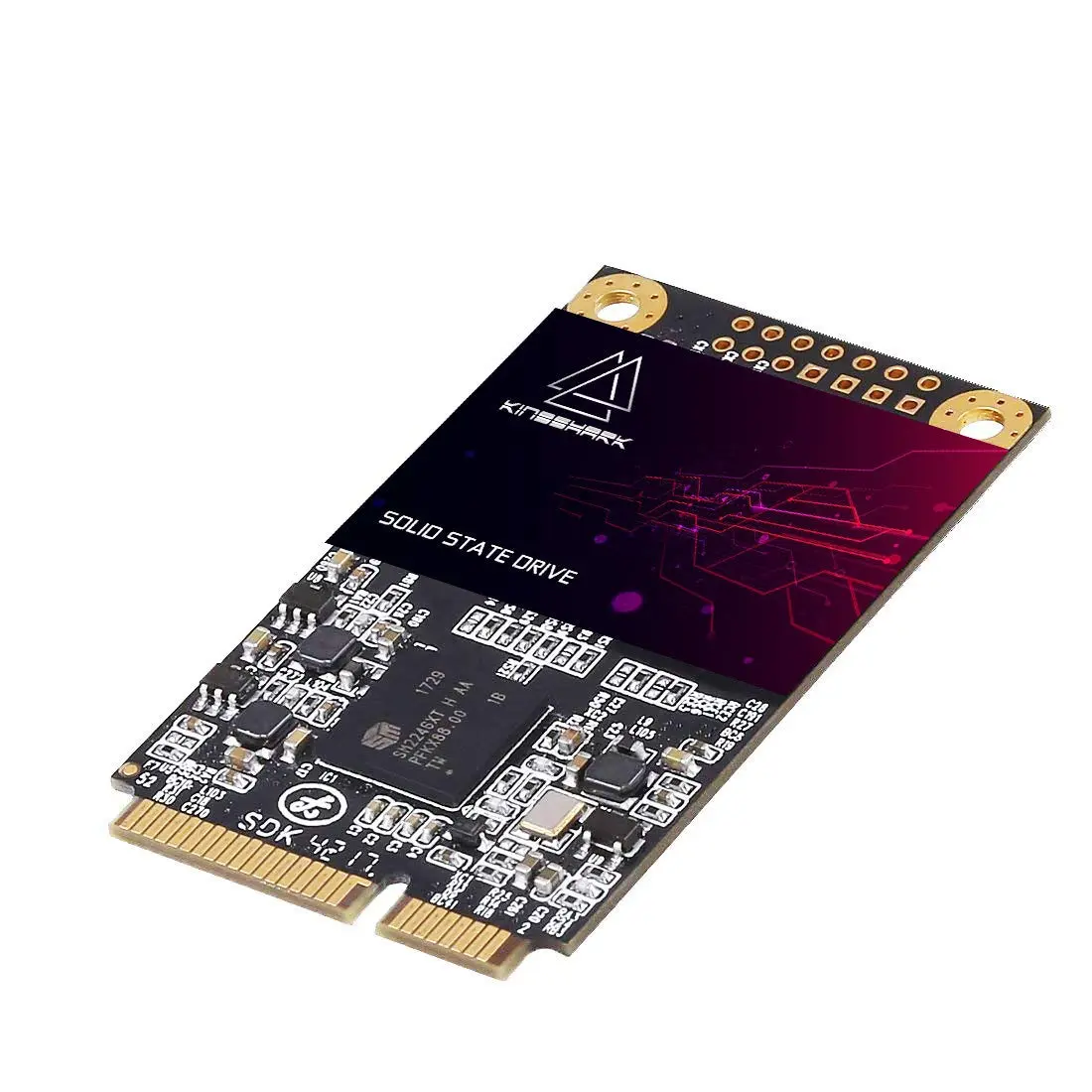Kingshark gamer 128GB mSATA SSD SATA III 6Gb/s Internal Solid State Drive | High-Speed Storage for Laptop & Desktop - main product image