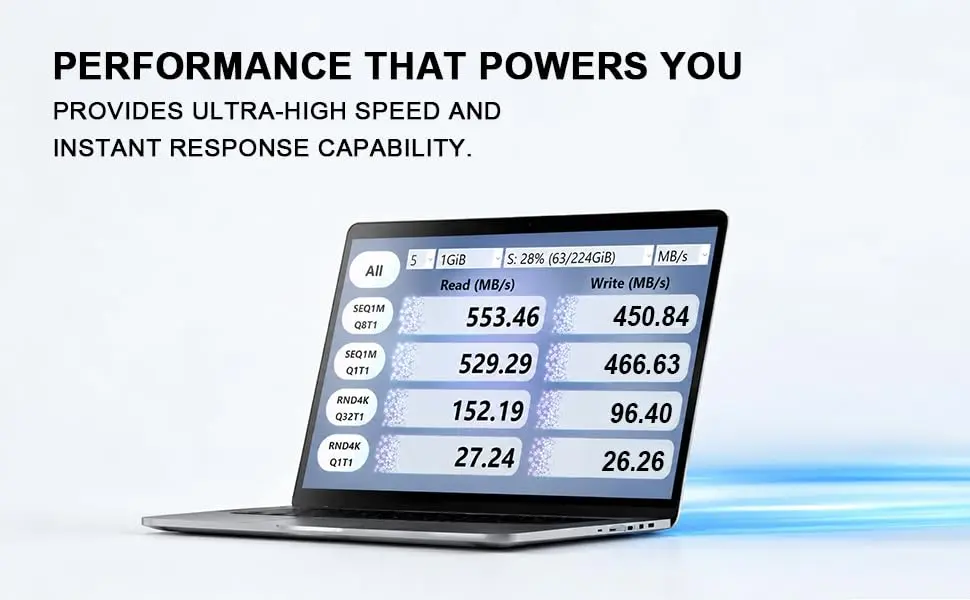 Kingshark gamer 128GB mSATA SSD SATA III 6Gb/s Internal Solid State Drive | High-Speed Storage for Laptop & Desktop - view 8