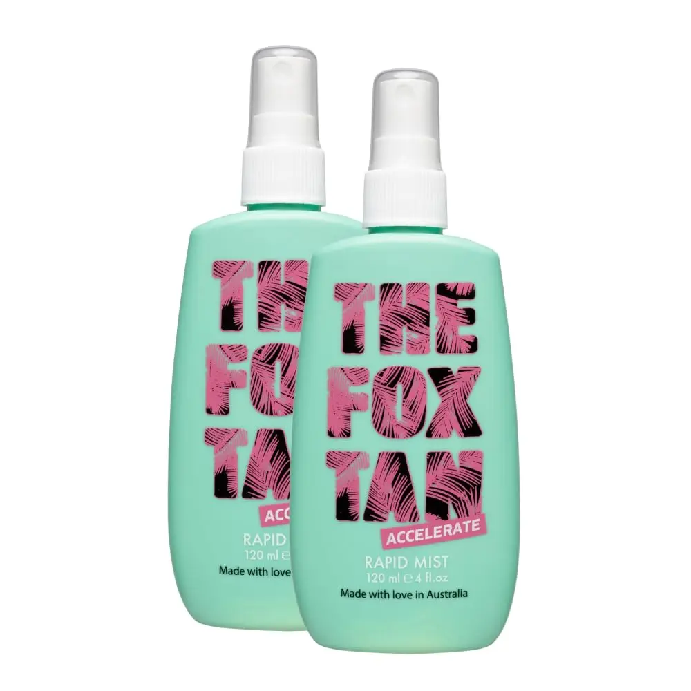 THE FOX TAN Double It Mist 120mL | Rapid Tanning Accelerator for Darker & Faster Tans - main product image
