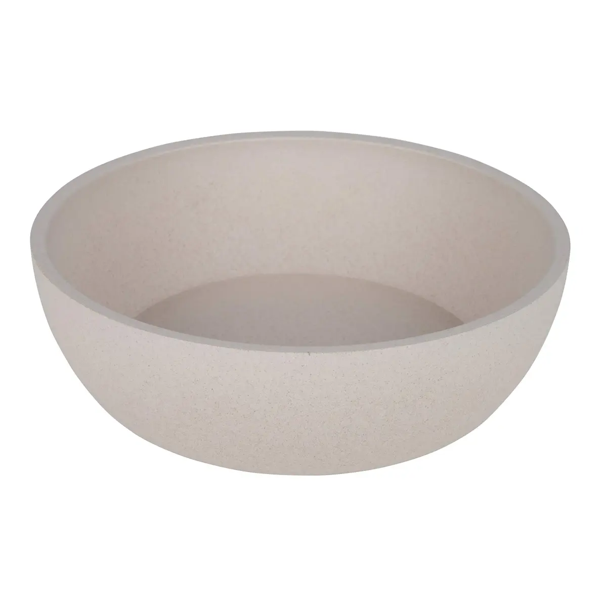 District 70 Bamboo Dog Bowl Medium Merengue 1000ml (33.8 Fl Oz) | Non-Slip Base for Dogs - main product image