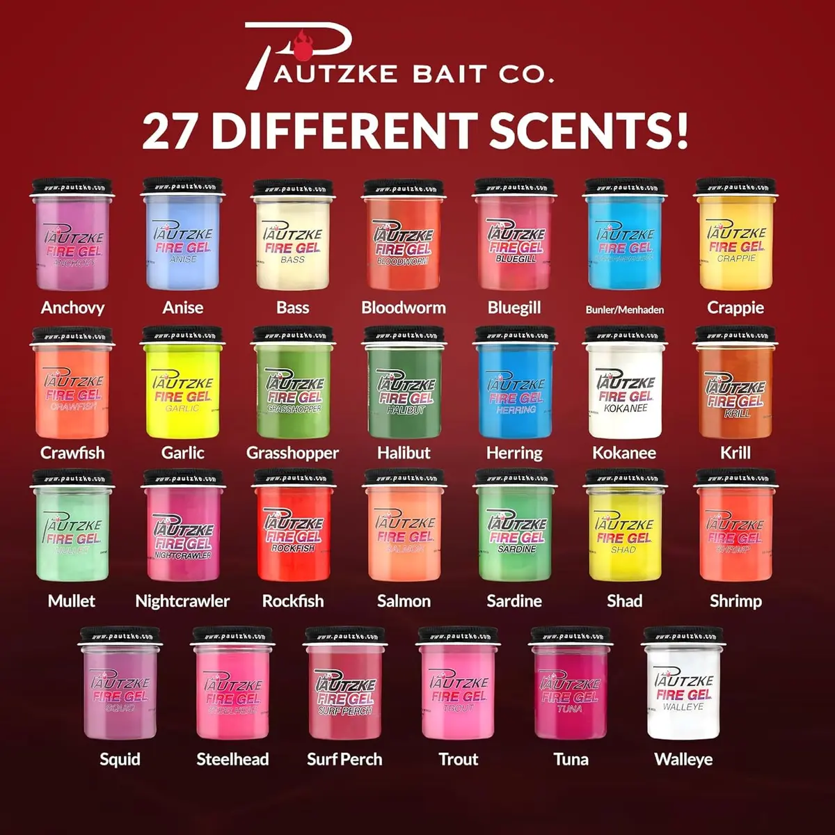 Pautzke Fishing Scent Attractant Fire Gel Bait, Mullet | Long-lasting Fish Catching Scent - view 7