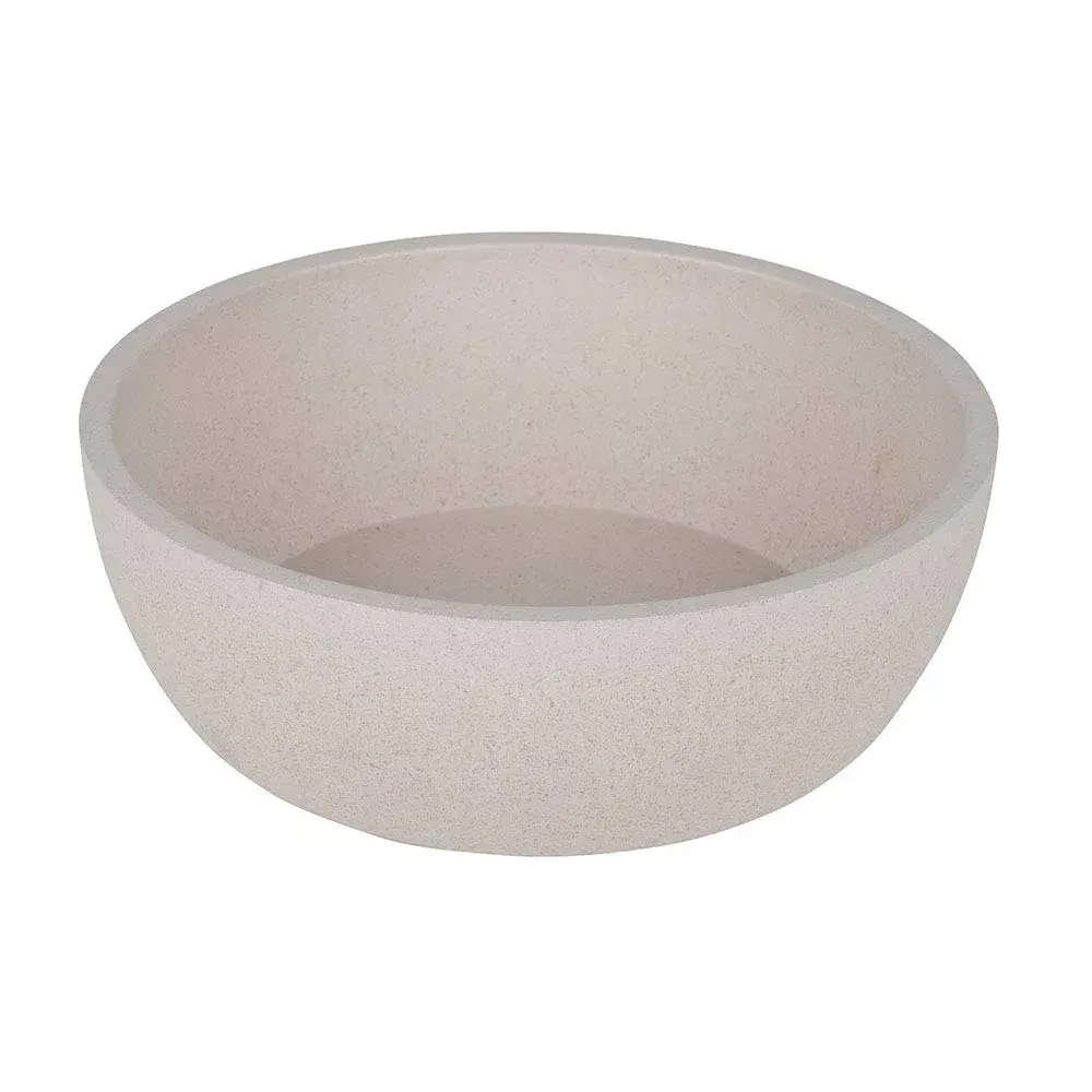 District 70 Bamboo Dog Bowl Small Merengue 570ml (19.27 Fl Oz) | Stylish Non-Slip Pet Feeder - main product image