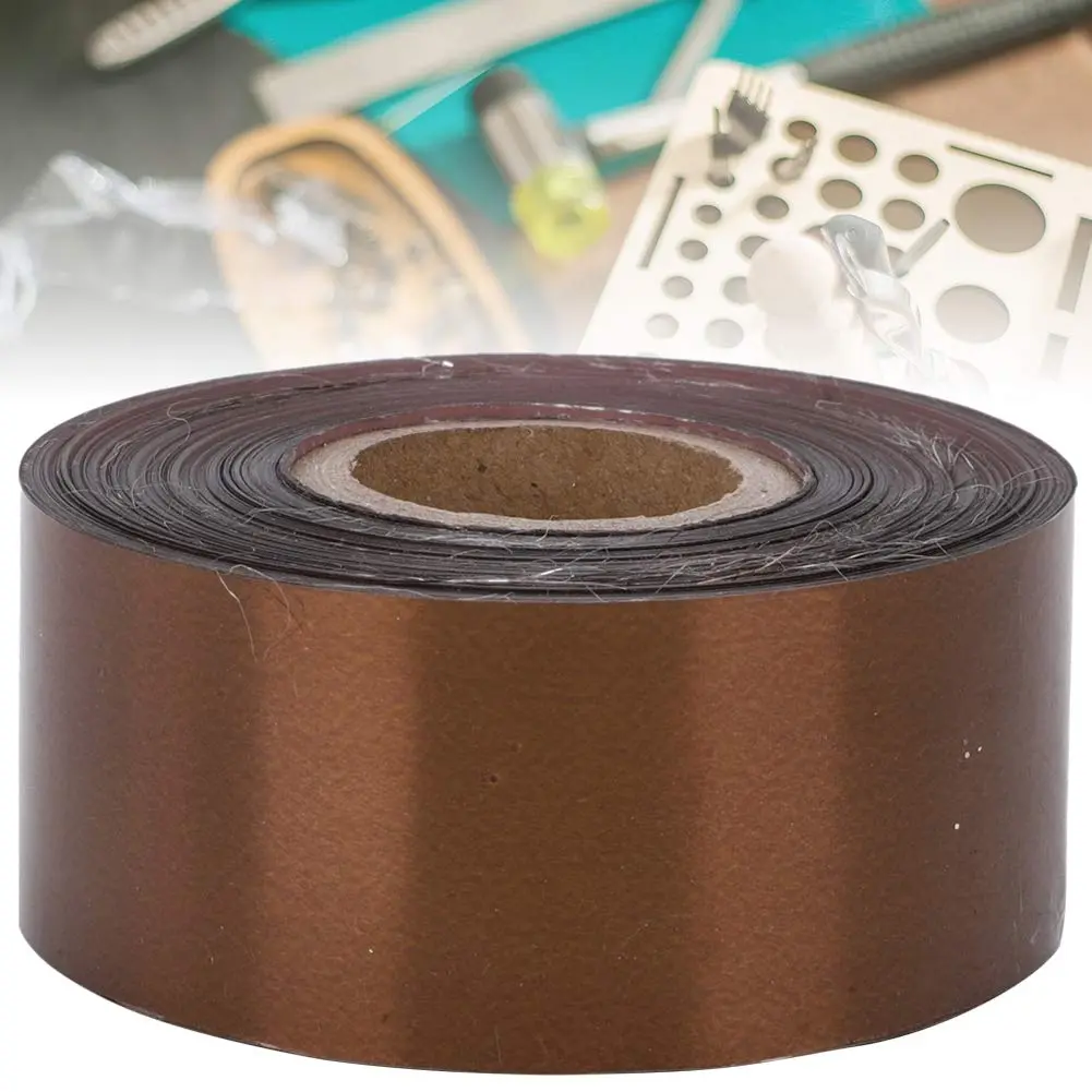 Yinuoday Hot Stamping Foil Paper 120m (393ft) Roll | Gold Color for Leather, Paper, Wood, Cloth - view 5