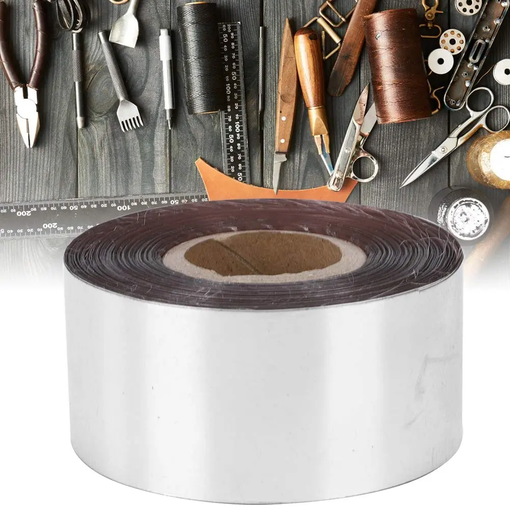 Yinuoday Hot Stamping Foil Paper Silver 3cm x 120m (0.1ft x 393.7ft) | Smooth Surface, Good Stamping Effect - view 4